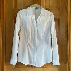 Express ultimate essential shirt, white, size M